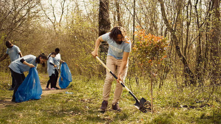 Professional garbage removal service collecting household junk in St. Paul, Alberta